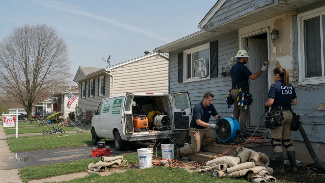 Flood Cleanup in Hicksville, NY near me